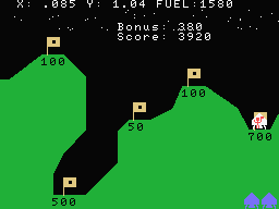 Moon Landing screenshot 6 for MSX